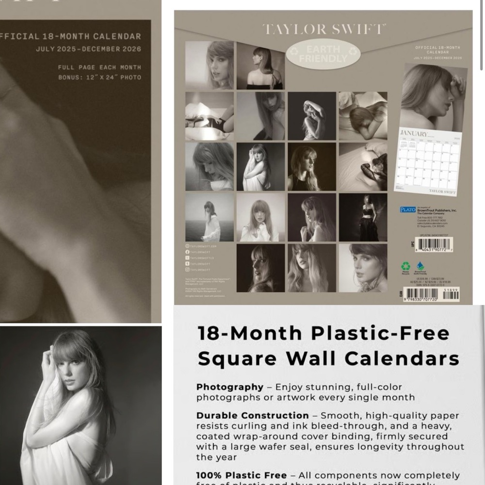 Taylor Swift 2026 Calender - Picture 3 of 16